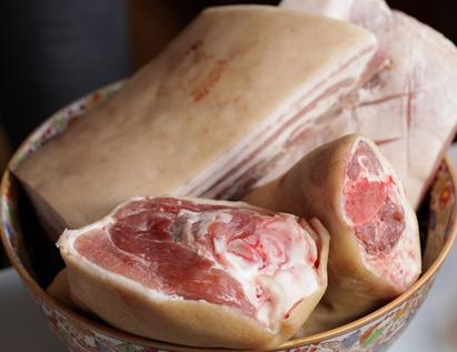 Pork Meat and fish