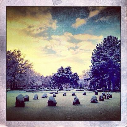 Forn Sidr's burial site in Odense. Photo: Rico Bergholdt. Facts about Asatro