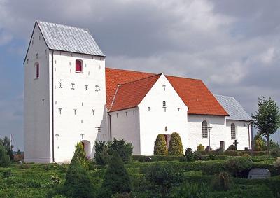 Hørning Church. Photo: Nils Jepsen. The transition to Christianity