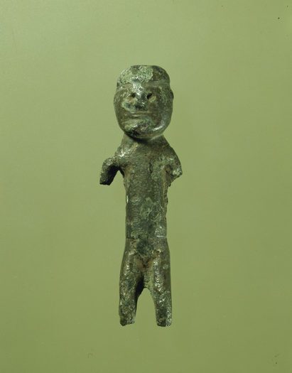Germanic God from the Iron Age found in Odense, Funen Germanic Statuette of Gods